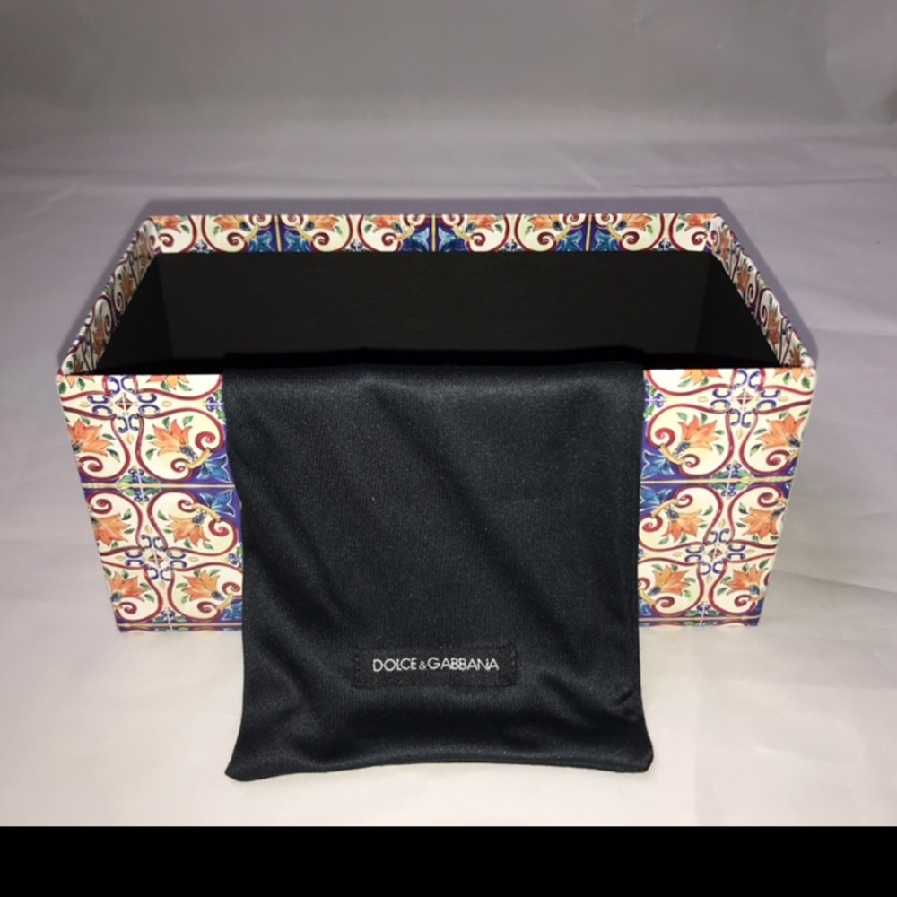Dolce and Gabbana Empty Sunglass storage box W Bag - Picture 7 of 9